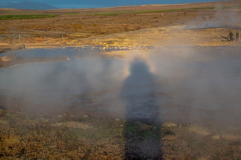 Brocken spectre in Iceland